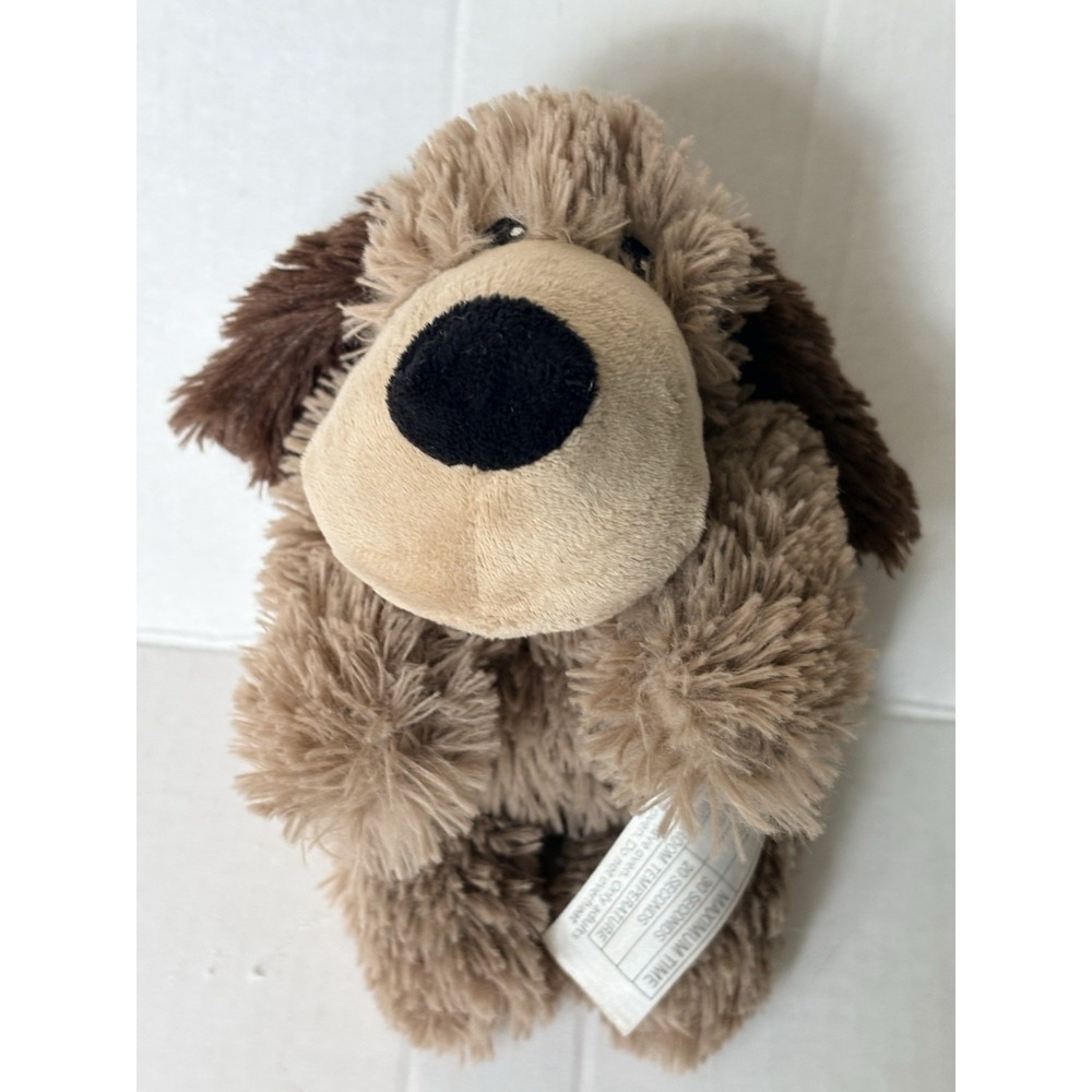 Warmies Brown Plush Puppy Dog Weighted Microwavable Scented Stuffed CP-DOG-1